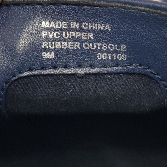 Michael Kors Boerum Double Gore MK Signature Logo Print PVC Slip On Shoe Size 9M - Picture 8 of 11